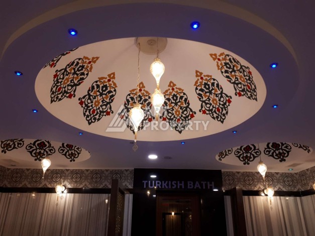 Квартира 1+1 в престижной резиденции, 65 м². Джикджилли, Алания - Ракурс 34