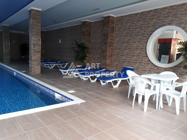 Квартира 1+1 в престижной резиденции, 65 м². Джикджилли, Алания - Ракурс 35