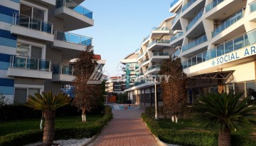 Квартира 1+1 в престижной резиденции, 65 м². Джикджилли, Алания - Ракурс 37