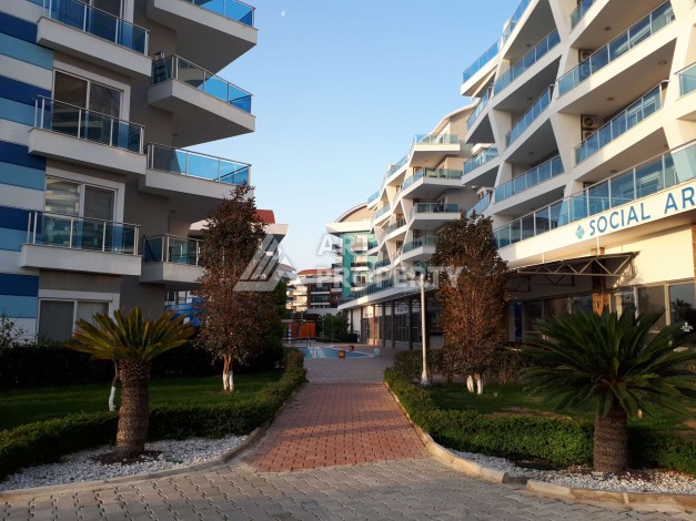 Квартира 1+1 в престижной резиденции, 65 м². Джикджилли, Алания - Ракурс 36