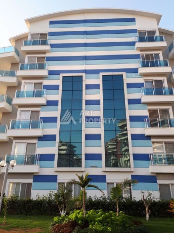 Квартира 1+1 в престижной резиденции, 65 м². Джикджилли, Алания - Ракурс 37