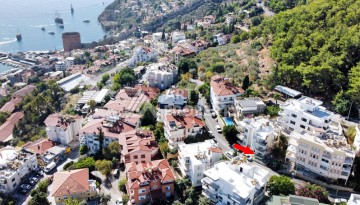 Квартира 1+1 на крепости Алании, 500 метров до моря - Ракурс 2