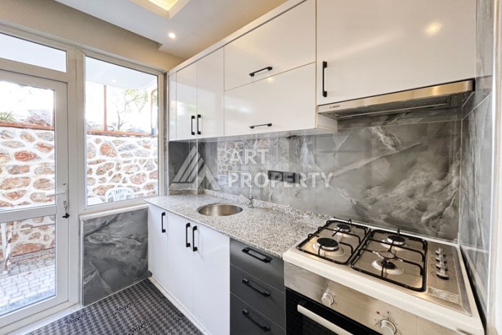 Квартира 1+1 на крепости Алании, 500 метров до моря - Ракурс 18