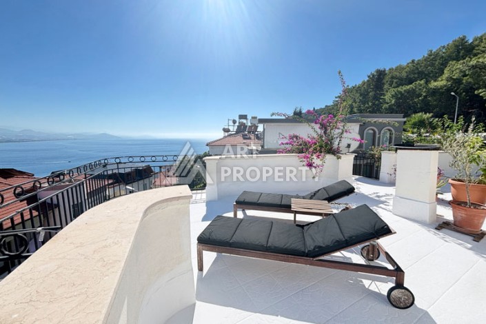 Квартира 1+1 на крепости Алании, 500 метров до моря - Ракурс 41