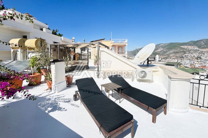 Квартира 1+1 на крепости Алании, 500 метров до моря - Ракурс 43