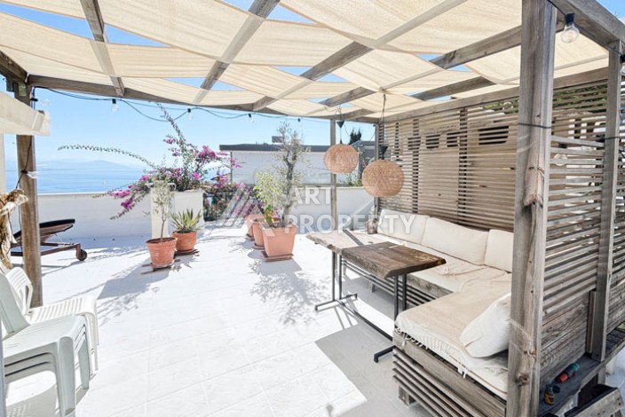 Квартира 1+1 на крепости Алании, 500 метров до моря - Ракурс 46