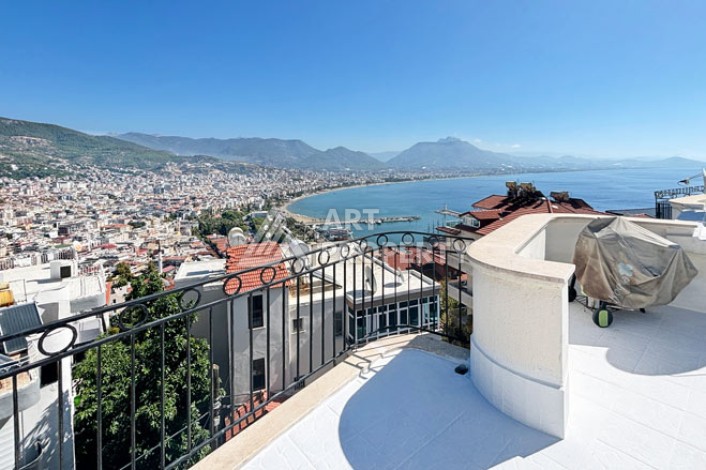 Квартира 1+1 на крепости Алании, 500 метров до моря - Ракурс 50