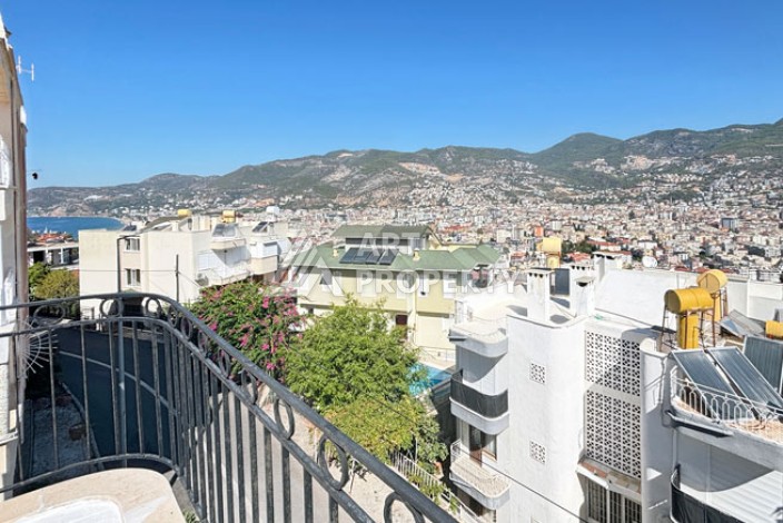 Квартира 1+1 на крепости Алании, 500 метров до моря - Ракурс 51