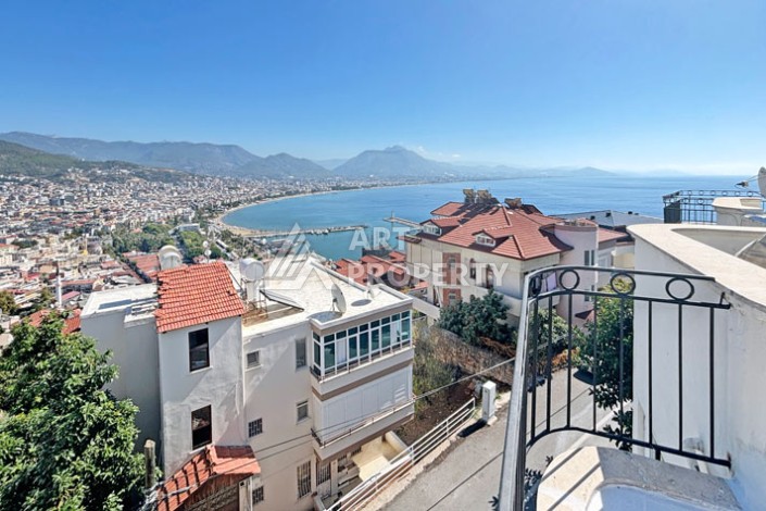 Квартира 1+1 на крепости Алании, 500 метров до моря - Ракурс 52