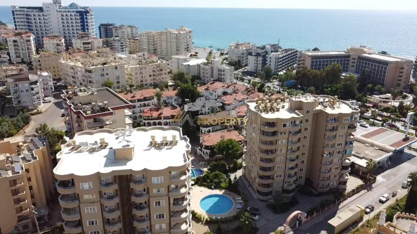 Крупнометражная квартира 2+1 в Тосмуре в 250 м от моря, 130 м2 - Ракурс 45