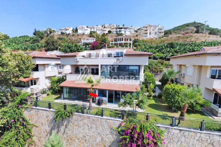 Квартира 2+1 в Каргыджаке с садом и видом на море, 90 кв.м. - Ракурс 1