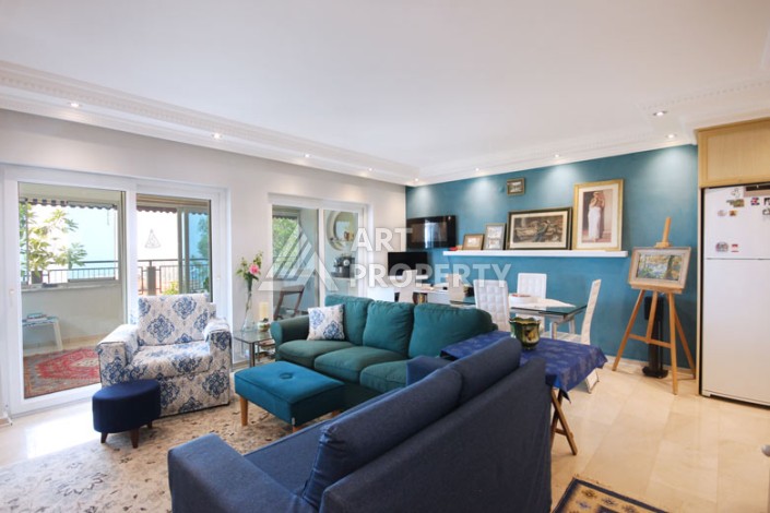 Квартира 2+1 в Каргыджаке с садом и видом на море, 90 кв.м. - Ракурс 4