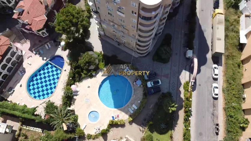 Крупнометражная квартира 2+1 в Тосмуре в 250 м от моря, 130 м2 - Ракурс 47