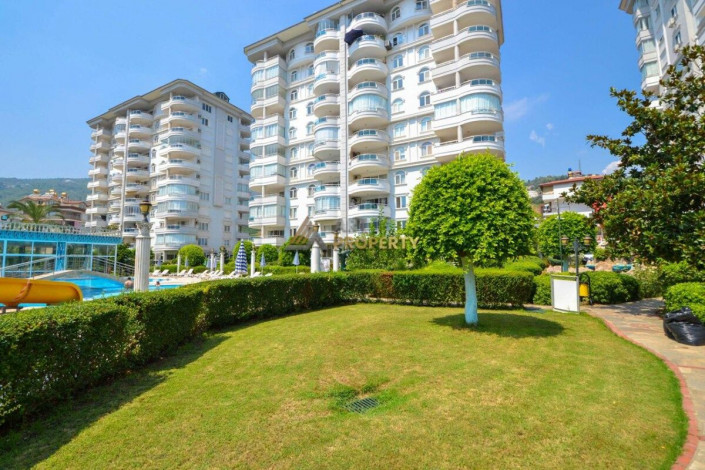 Полностью меблированные трехкомнатные апартаменты с видом на горы и море в районе Джикджилли, 115 м2 - Ракурс 2