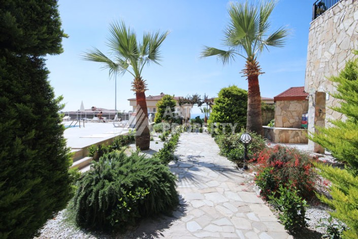 Квартира 2+1 в Каргыджаке с садом и видом на море, 90 кв.м. - Ракурс 48