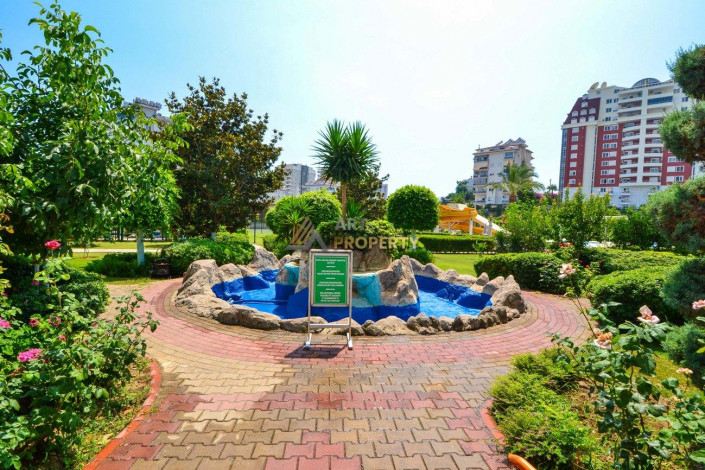 Полностью меблированные трехкомнатные апартаменты с видом на горы и море в районе Джикджилли, 115 м2 - Ракурс 20