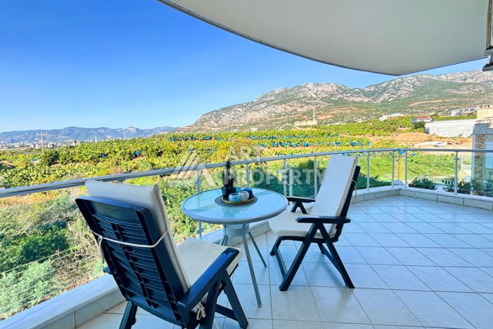 Просторная квартира 2+1 в Махмутларе, 115 кв.м. С видом на горы - Ракурс 26