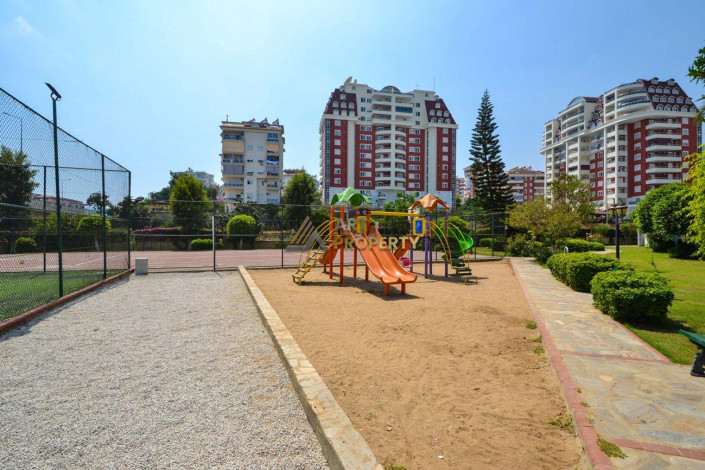 Полностью меблированные трехкомнатные апартаменты с видом на горы и море в районе Джикджилли, 115 м2 - Ракурс 23