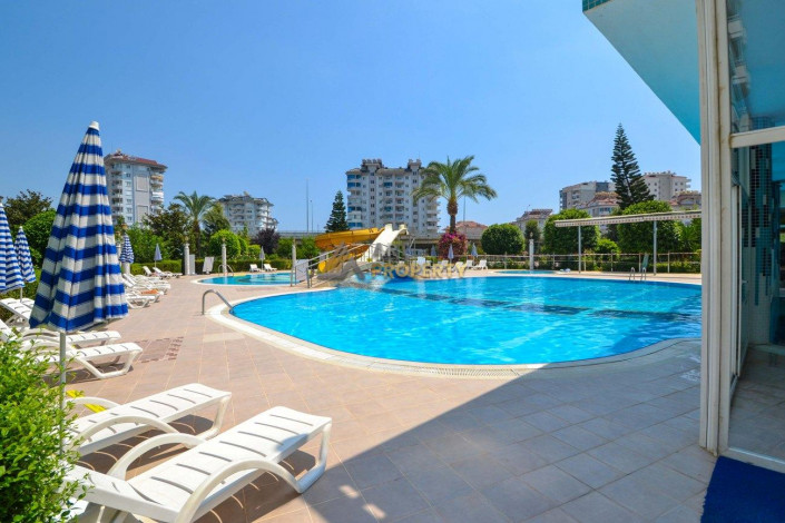 Полностью меблированные трехкомнатные апартаменты с видом на горы и море в районе Джикджилли, 115 м2 - Ракурс 24