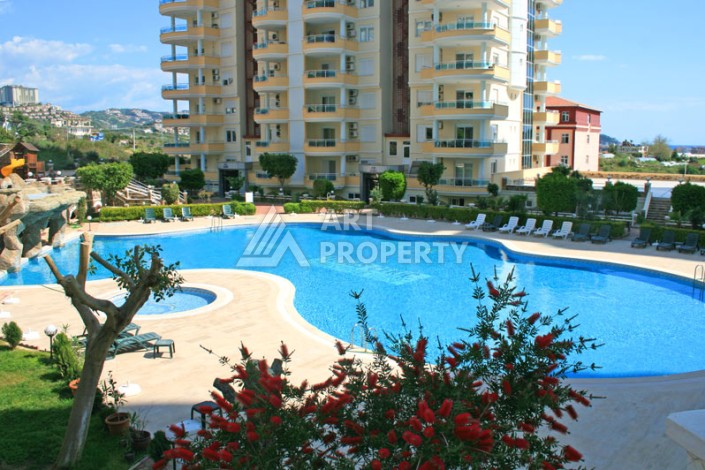 Большая квартира 2+1 в престижной резиденции, 150 кв.м. Махмутлар, Алания - Ракурс 1