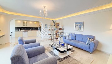 Большая квартира 2+1 в престижной резиденции, 150 кв.м. Махмутлар, Алания - Ракурс 4