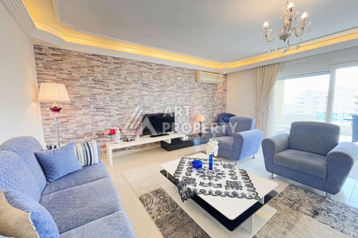 Большая квартира 2+1 в престижной резиденции, 150 кв.м. Махмутлар, Алания - Ракурс 5