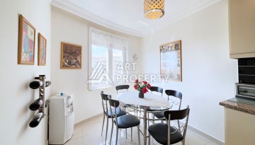 Большая квартира 2+1 в престижной резиденции, 150 кв.м. Махмутлар, Алания - Ракурс 10