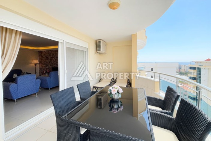 Большая квартира 2+1 в престижной резиденции, 150 кв.м. Махмутлар, Алания - Ракурс 15