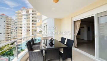 Большая квартира 2+1 в престижной резиденции, 150 кв.м. Махмутлар, Алания - Ракурс 17