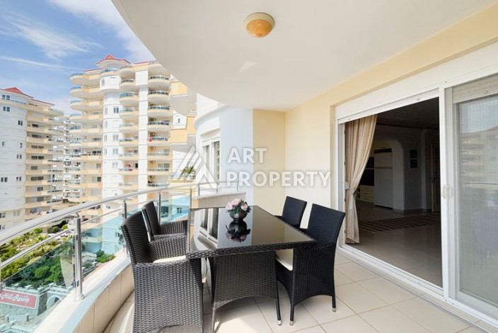 Большая квартира 2+1 в престижной резиденции, 150 кв.м. Махмутлар, Алания - Ракурс 16