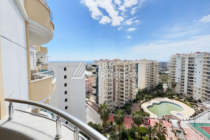 Большая квартира 2+1 в престижной резиденции, 150 кв.м. Махмутлар, Алания - Ракурс 19