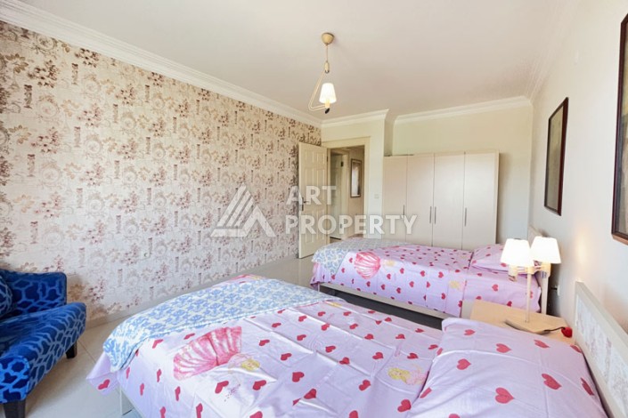 Большая квартира 2+1 в престижной резиденции, 150 кв.м. Махмутлар, Алания - Ракурс 28