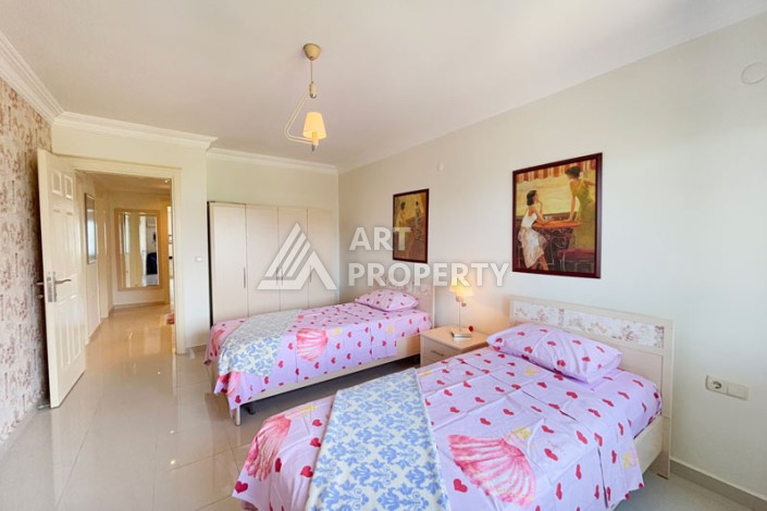 Большая квартира 2+1 в престижной резиденции, 150 кв.м. Махмутлар, Алания - Ракурс 29