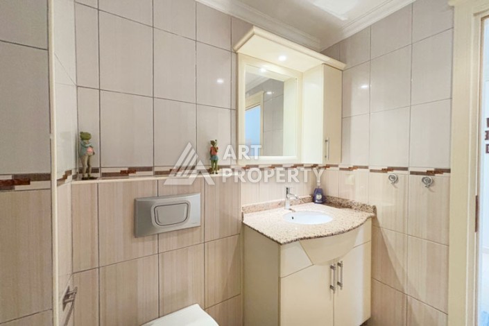 Большая квартира 2+1 в престижной резиденции, 150 кв.м. Махмутлар, Алания - Ракурс 36