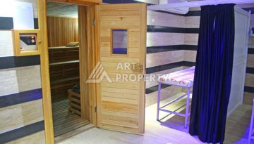 Большая квартира 2+1 в престижной резиденции, 150 кв.м. Махмутлар, Алания - Ракурс 39