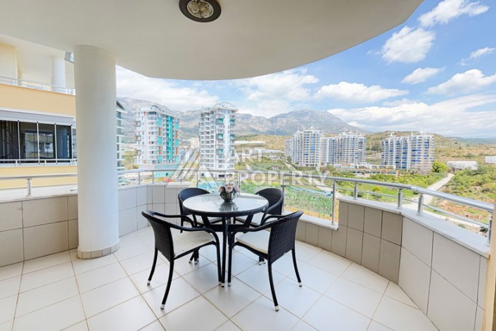 Большая квартира 2+1 в престижной резиденции, 150 кв.м. Махмутлар, Алания - Ракурс 40