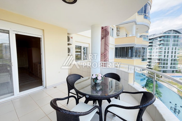 Большая квартира 2+1 в престижной резиденции, 150 кв.м. Махмутлар, Алания - Ракурс 41