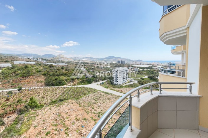 Большая квартира 2+1 в престижной резиденции, 150 кв.м. Махмутлар, Алания - Ракурс 44