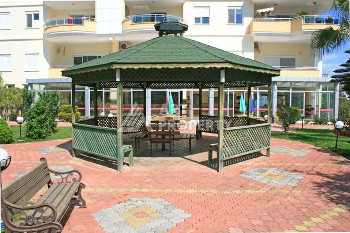 Большая квартира 2+1 в престижной резиденции, 150 кв.м. Махмутлар, Алания - Ракурс 45