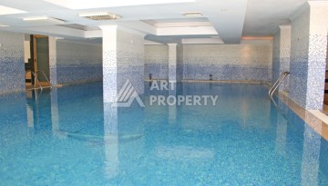 Большая квартира 2+1 в престижной резиденции, 150 кв.м. Махмутлар, Алания - Ракурс 50