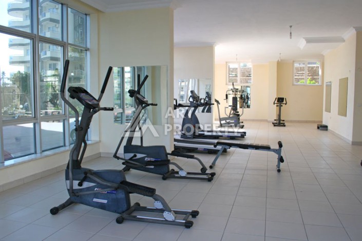 Большая квартира 2+1 в престижной резиденции, 150 кв.м. Махмутлар, Алания - Ракурс 50