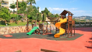 Большая квартира 2+1 в престижной резиденции, 150 кв.м. Махмутлар, Алания - Ракурс 52