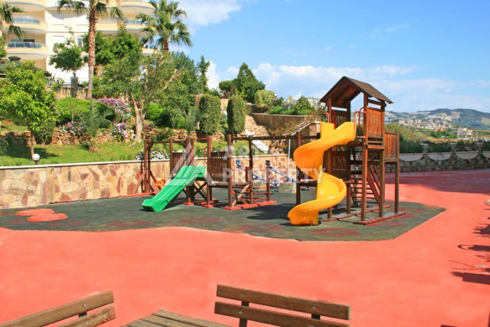 Большая квартира 2+1 в престижной резиденции, 150 кв.м. Махмутлар, Алания - Ракурс 51