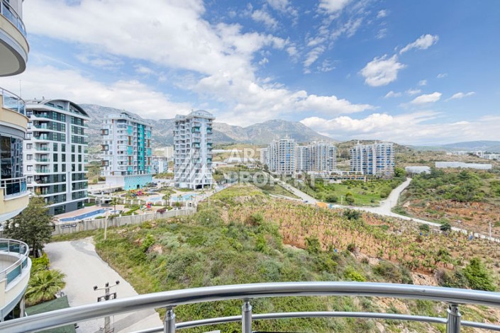 Большая квартира 2+1 в престижной резиденции, 150 кв.м. Махмутлар, Алания - Ракурс 56
