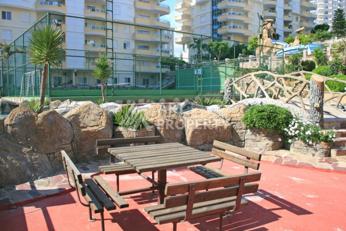 Большая квартира 2+1 в престижной резиденции, 150 кв.м. Махмутлар, Алания - Ракурс 57