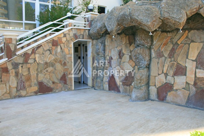 Большая квартира 2+1 в престижной резиденции, 150 кв.м. Махмутлар, Алания - Ракурс 61