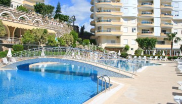 Большая квартира 2+1 в престижной резиденции, 150 кв.м. Махмутлар, Алания - Ракурс 66