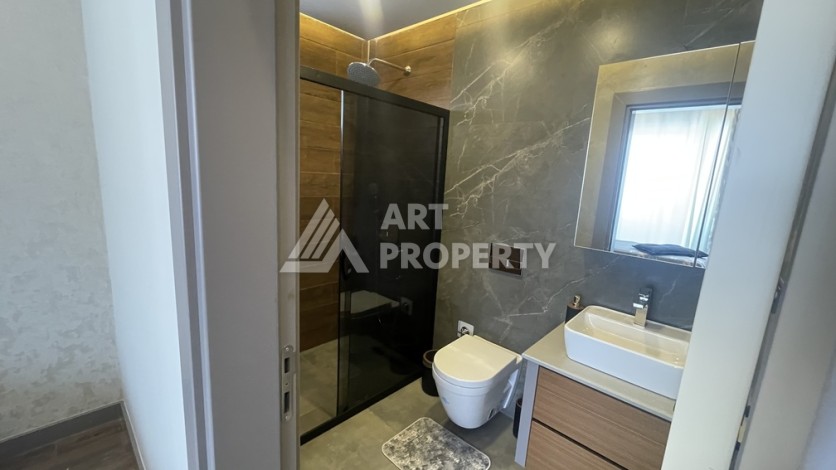 Современный Smart Home 3+1 с собственным бассейном в Каргыджаке, 160 кв.м. - Ракурс 6