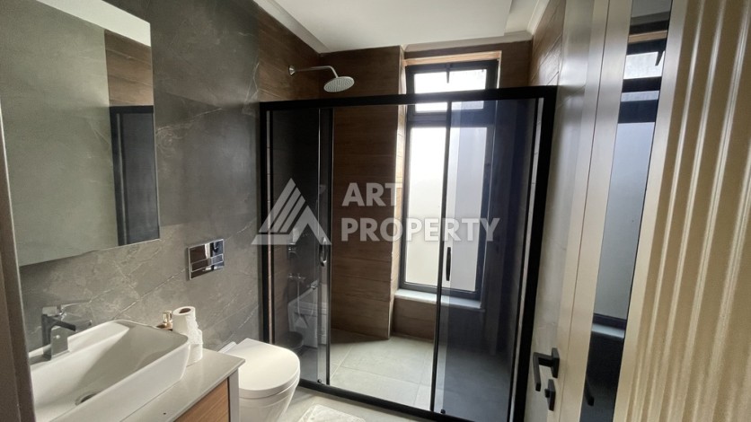 Современный Smart Home 3+1 с собственным бассейном в Каргыджаке, 160 кв.м. - Ракурс 13