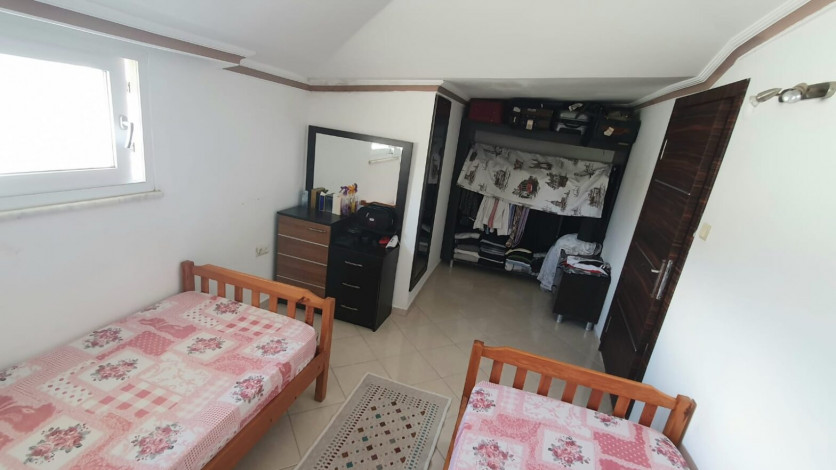 Двухуровневая шикарная квартира в дали от городской суеты  в районе Демирташ, Алания, 135м2 - Ракурс 8